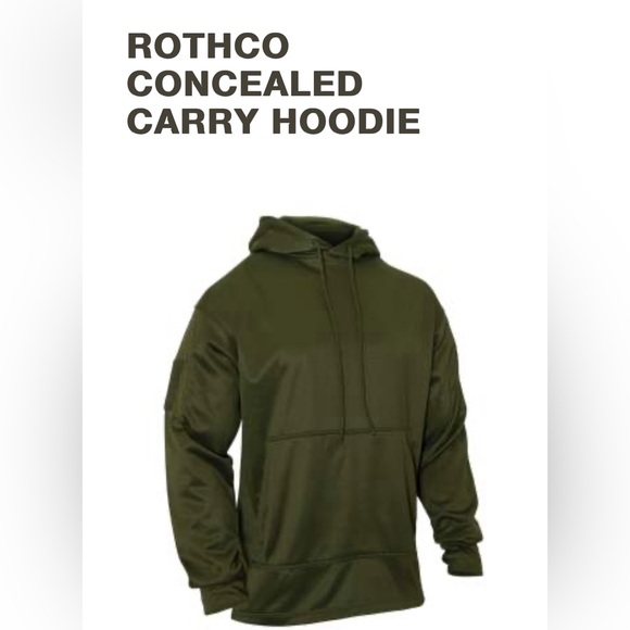 ROTHCO CONCEALED CARRY HOODIE (2473) - Picture 1 of 7